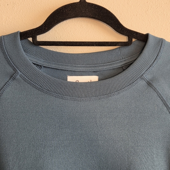 Feat Unisex Roam Crewneck Stargazer Pine Green Sweatshirt Sz M Athleisure - Picture 4 of 10